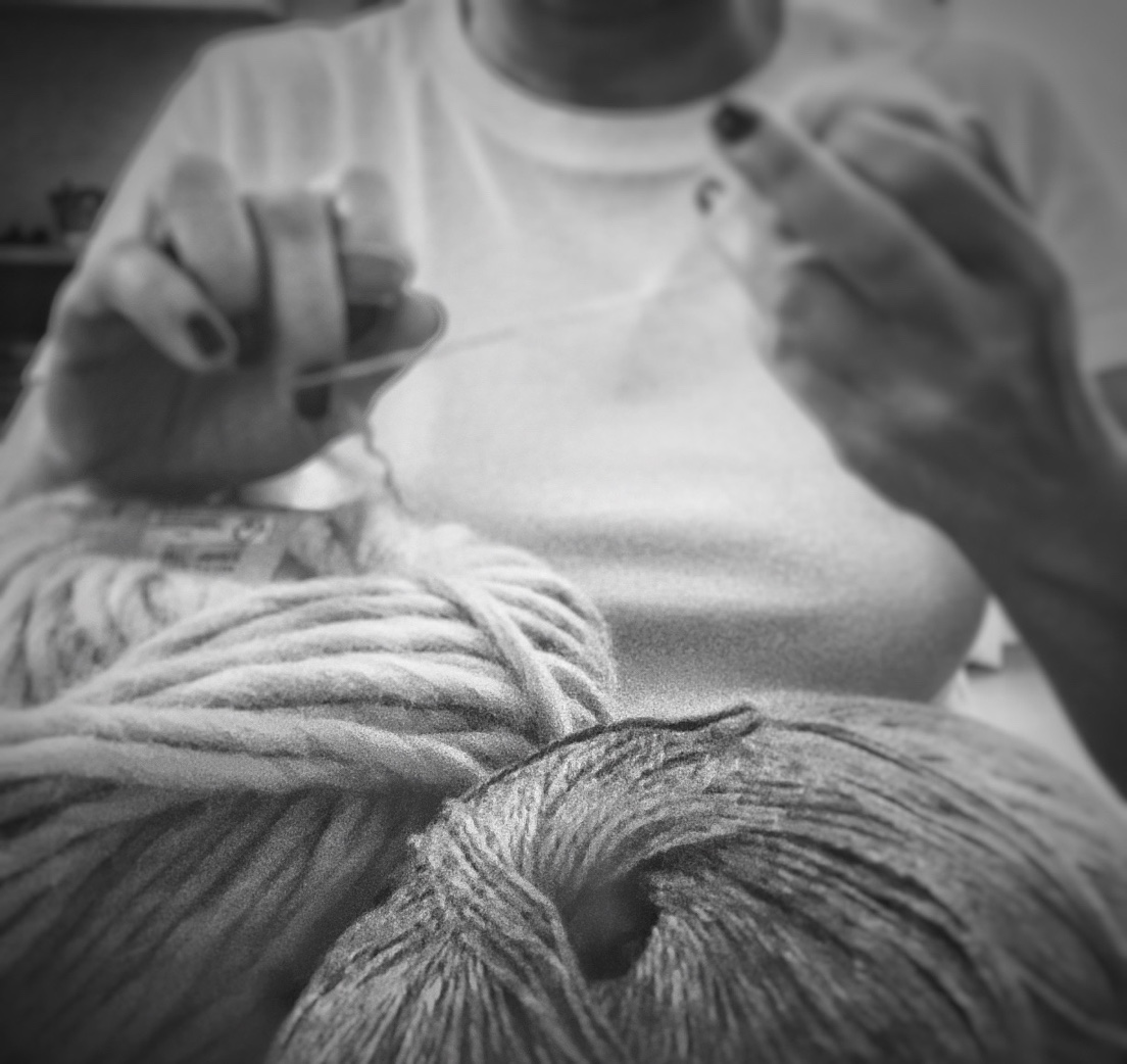 Trio de créations mohair